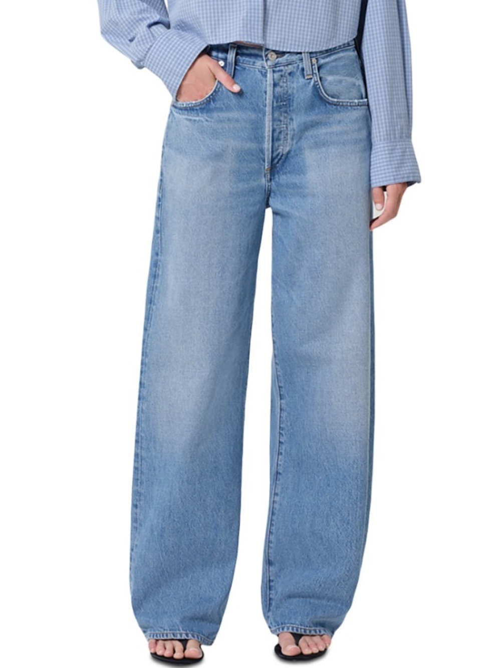 CITIZENS OF HUMANITY Ayla High Rise Baggy Jeans in Cupid! Size 23  relaxed